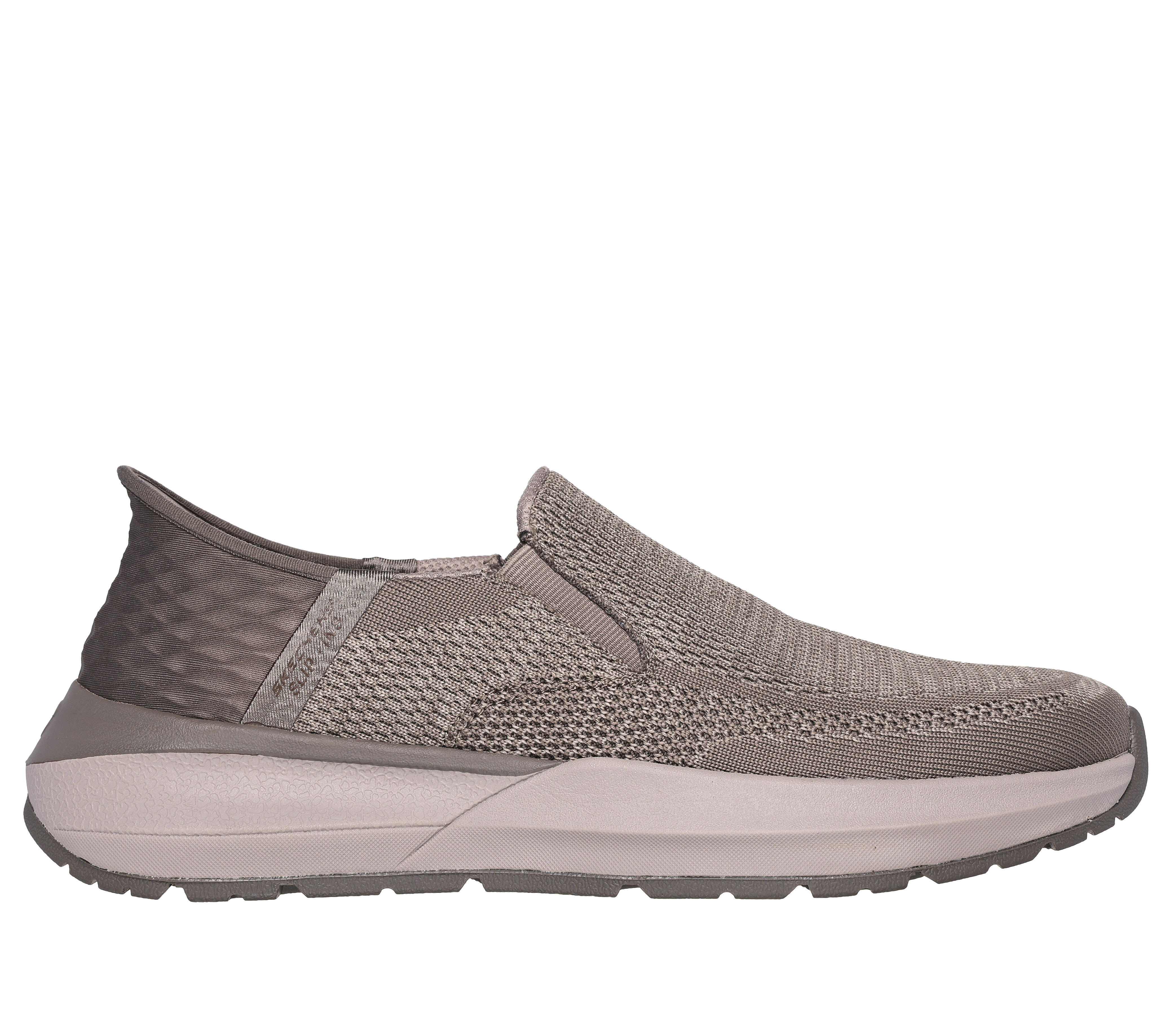 Mens skechers slip discount ons wide width