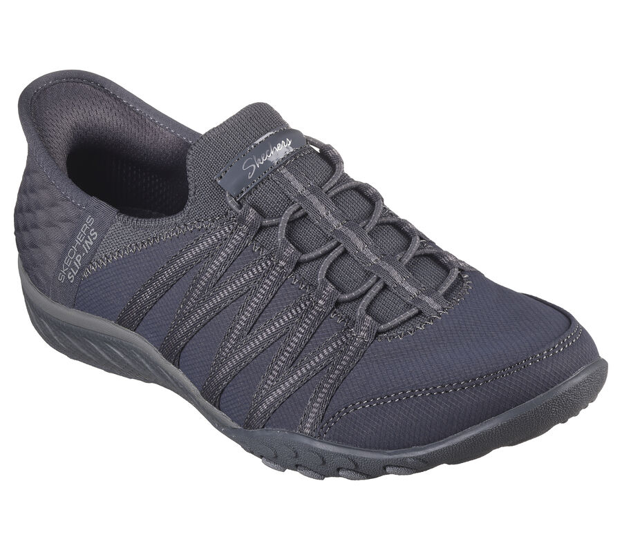 Skechers Slip-ins: Breathe-Easy - Roll-With-Me, CHARCOAL, largeimage number 0