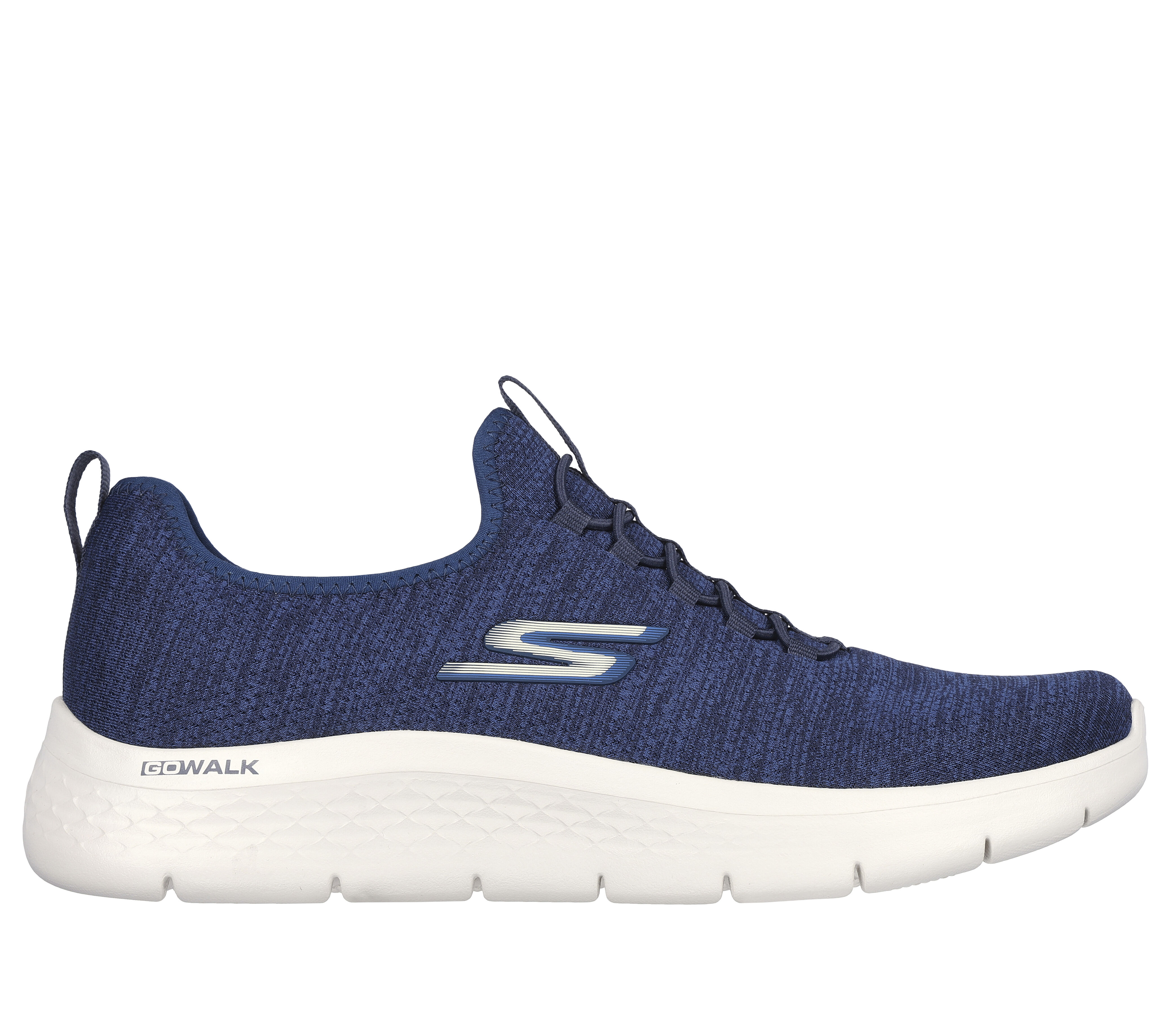 Navy blue cheap go walk skechers