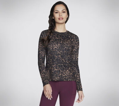 GO DRI Serene Cheetah Long Sleeve