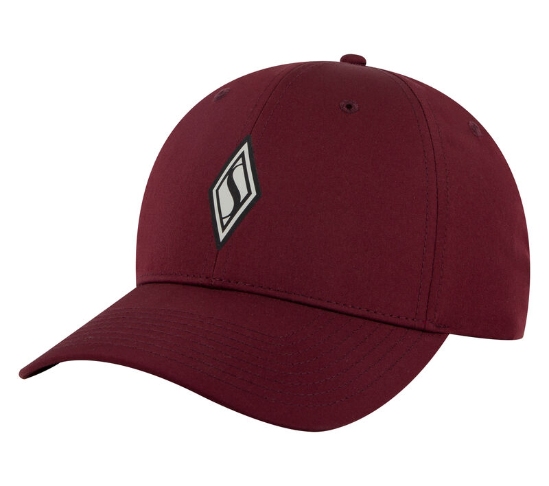 SKECHWEAVE Diamond Snapback Hat, DARK BROWN, largeimage number 0