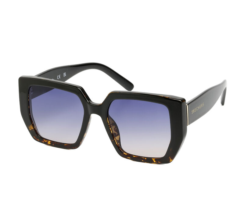 Geometric Sunglasses, BLACK / MULTI, largeimage number 0