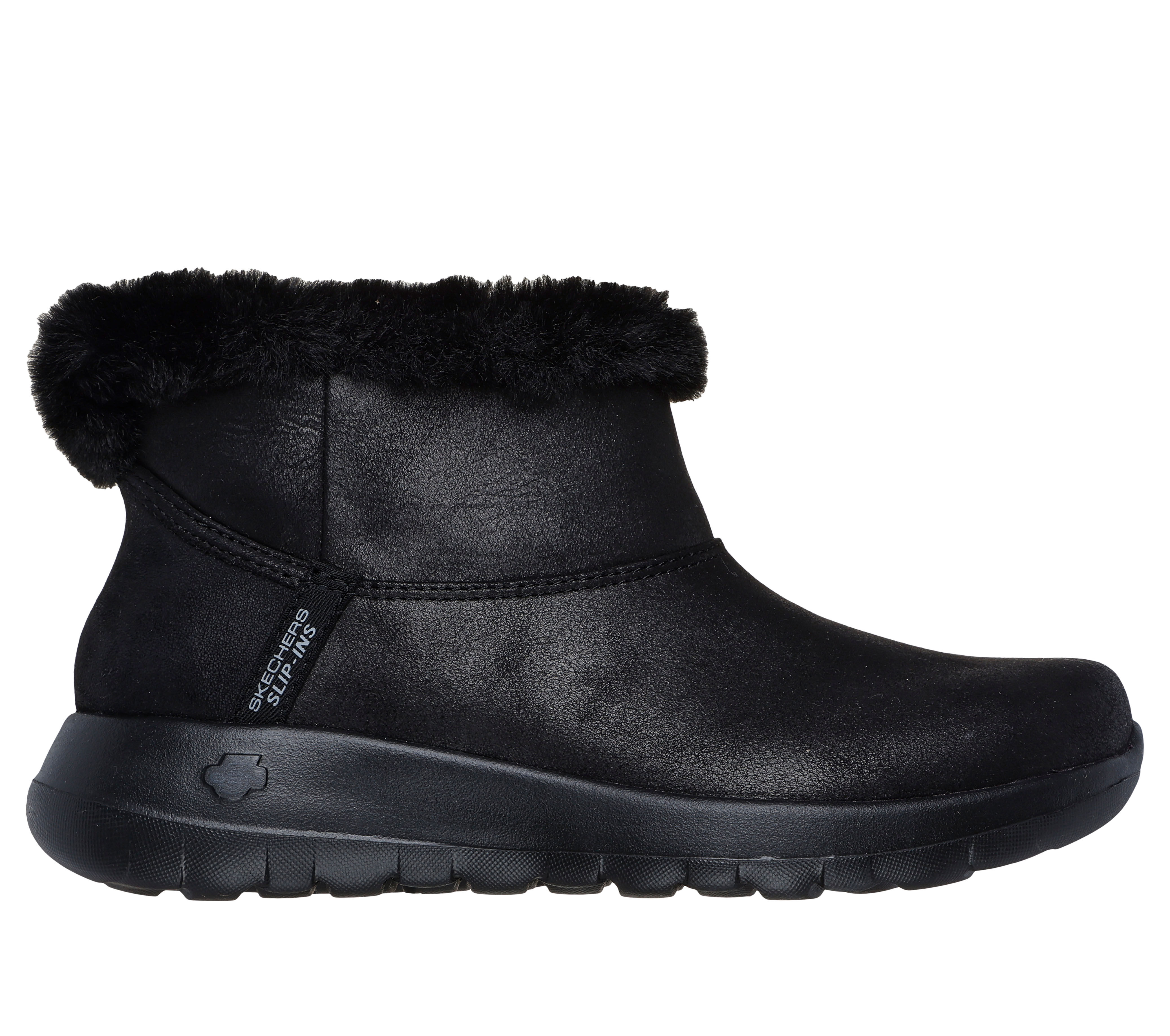 Skechers faux cheap fur boots