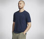 SKECH-BREEZE Slub Pocket Tee, NAVY, large image number 2