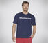 Strikethrough Tee, NAVY, swatch