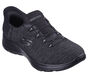 Skechers Slip-ins: Summits - Dazzling Haze, BLACK, large image number 4