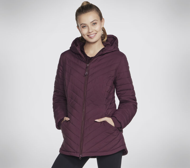 GO SHIELD Everyday Parka, PURPLE, largeimage number 0