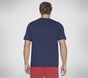 Strikethrough Tee, NAVY, large image number 1