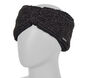 Metallic Yarn Winter Headwrap, BLACK, large image number 2