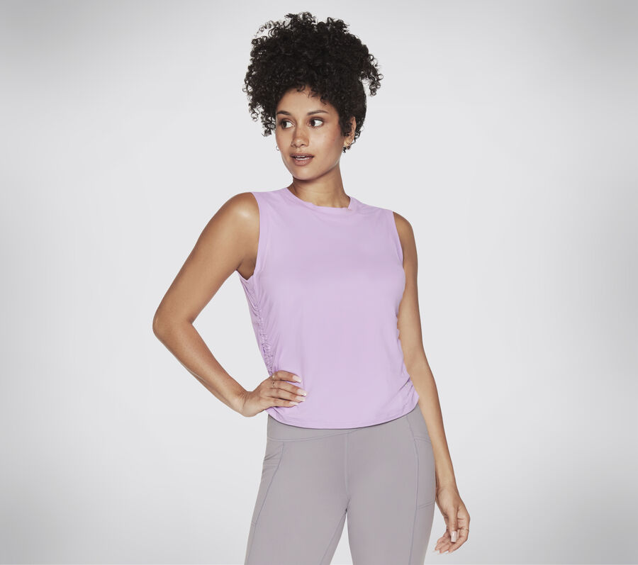 GO DRI SERENE Tank, PURPLE / PERIWINKLE, largeimage number 0