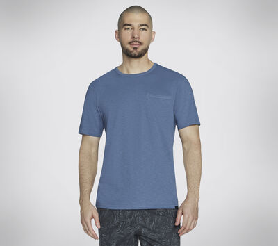 SKECH-BREEZE Slub Pocket Tee