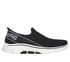 Skechers Slip-ins: GO WALK 7 - Mia, BLACK / WHITE, swatch