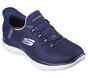 Skechers Slip-ins: Summits - Diamond Dream, NAVY / PINK, large image number 4