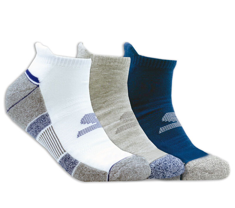 3 Pack Half Terry Low Cut Socks, WHITE, largeimage number 0