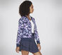 Misty Floral Reversible Jacket, BLUE / LAVENDER, large image number 2