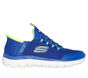 Skechers Slip-ins: Summits - High Range, BLUE / LIME, large image number 0