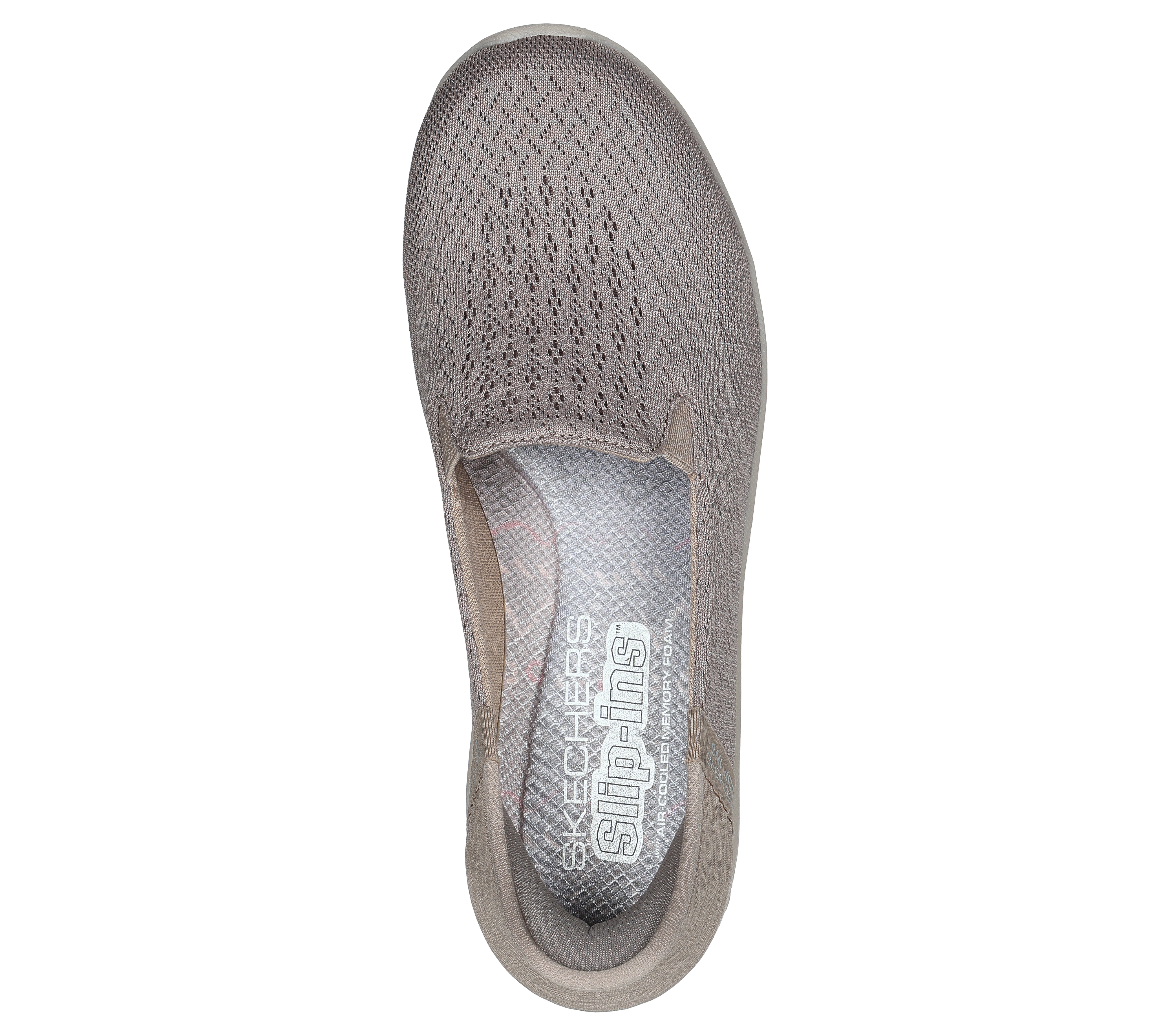 Skechers silver clearance slip on