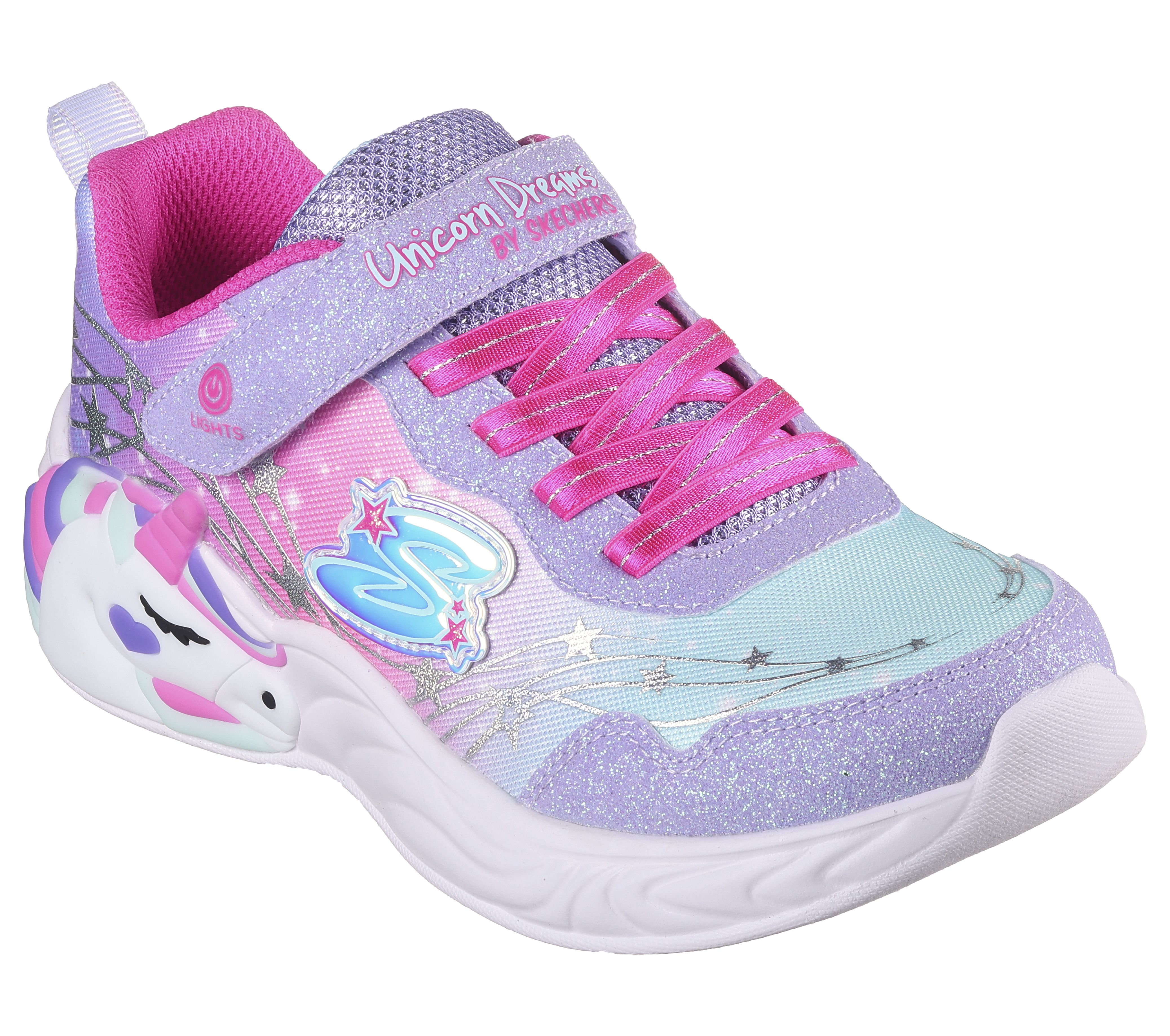 SKECHERS UNICORN DREAMS - Purple, BrownsShoes