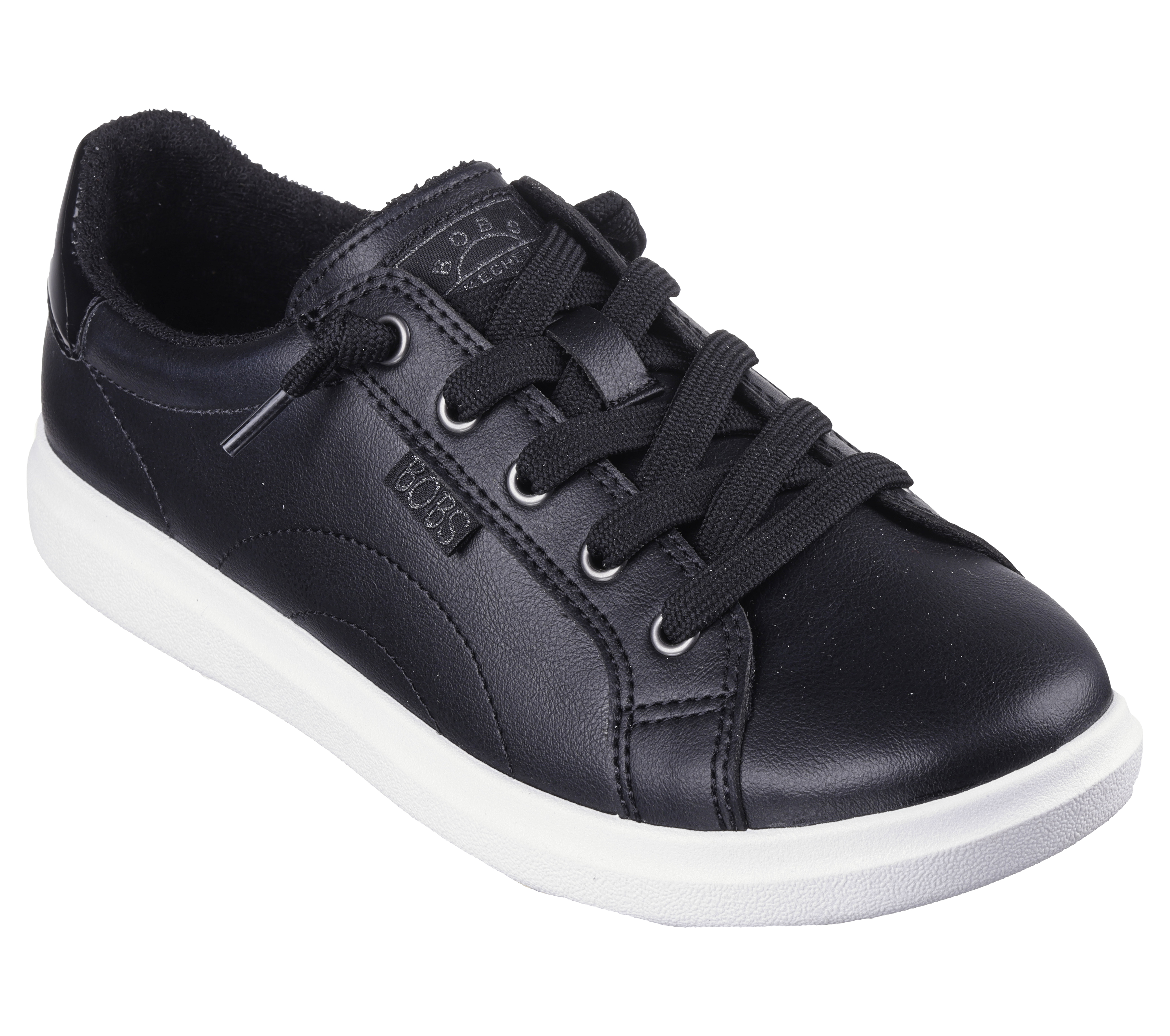 Skechers bobs shop black leather